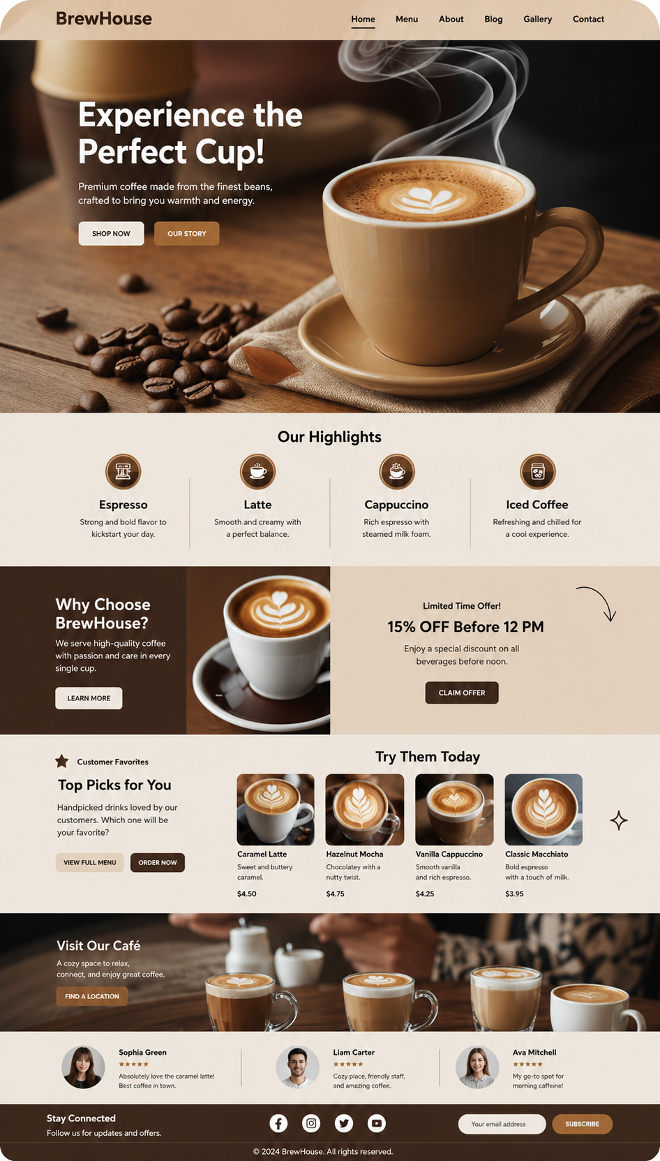 BrewHouse Coffee