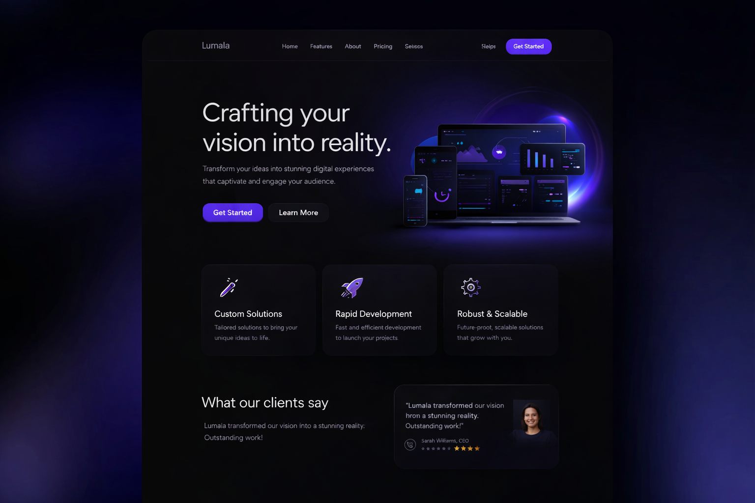 Neon SaaS Product Launch