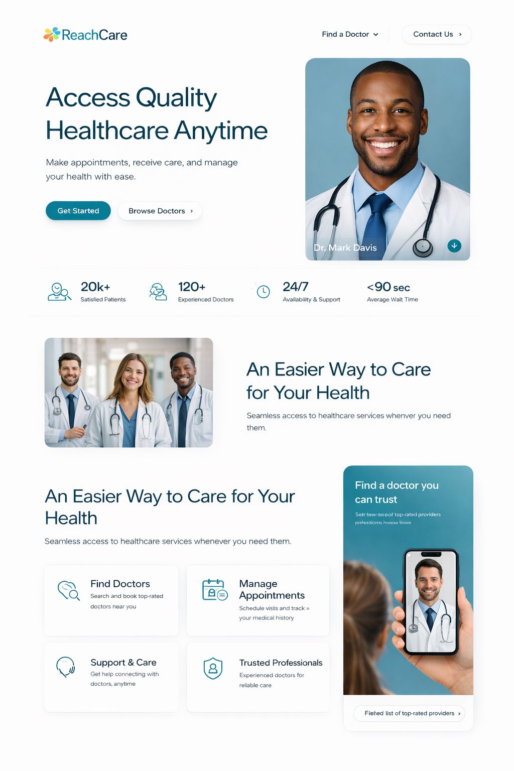 Healthcare Booking Platform